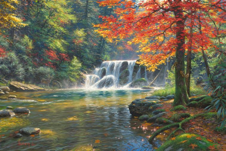 Tranquil Falls Mark Keathley